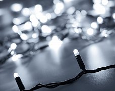 Светодиодная гирлянда Нить ARD-CLASSIC-10000-BLACK-100LED-STD White (230V, 7W) (Ardecoled, IP65)