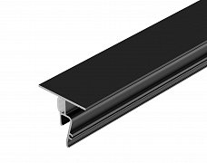 Профиль STRETCH-SHADOW-CEIL-2000 BLACK (A2-CONTOUR-PRO) (Arlight, Алюминий)