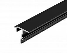 Профиль STRETCH-SHADOW-TECH-CEIL-2000 BLACK (A2-DELTA) (Arlight, Алюминий)