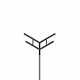 Кронштейн OXOR-SY4-1800x76-L1000 BLACK (Arlight, Сталь)
