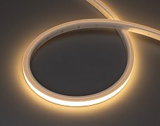 Лента герметичная NOVA-TOP-PU-A120-16x15mm 24V Warm3000 (10 W/m, IP68, 1m, wire x1) (Arlight, Полиуретан)