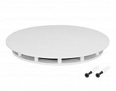 Крепление MOONLIGHT-BASE-ROUND-D13-L White (Arlight, Металл)