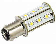 Автолампа BA15S 18-LED2835-12V White (ANR, -)