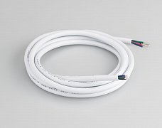 Провод питания ARL-MOONLIGHT-20AWG-4W-D6-CU-2000 White (Arlight, Закрытый)