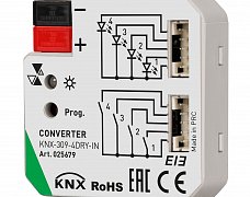 INTELLIGENT ARLIGHT Конвертер KNX-309-4DRY-IN (BUS) (IARL, IP20 Пластик, 2 года)