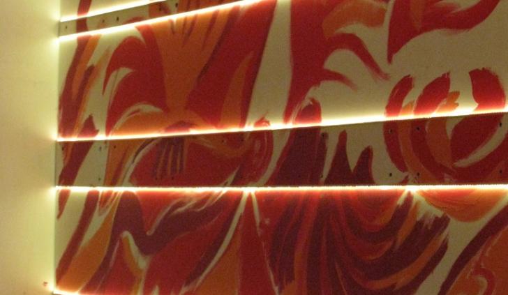 Светодиодная лента Arlight в подсветке декоративных панелей