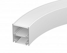 Профиль SL-ARC-5060-D1000-A90 WHITE (дуга 1 из 4) (Arlight, Алюминий)