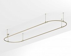 Основание ART-APRIORI-OVAL-ROD-400-4000x1000 (OG) (Arlight, IP20 Металл, 3 года)