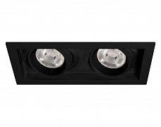 Светильник MS-VORTEX-BUILT-S210x117-2x20W Day4000 (BK-BK, 40 deg, 230V) (Arlight, IP20 Металл, 5 лет)