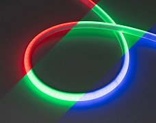 Светодиодная лента герметичная RTW-PWT-H120-13mm 24V RGB (14.4 W/m, IP67, 4040, 5m) (Arlight, Герметичный)