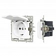 Механизм розетки влагозащищённый SCT-MCP-PL-WH (250V, 16A) (Arlight, -)