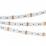 Светодиодная лента RTW 2-5000SE 12V RGB 2x (5060, 300 LED, LUX) (Arlight, 14.4 Вт/м, IP65)