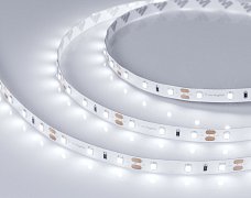 Светодиодная лента RT-A60-8mm 12V White6000 (7.2 W/m, IP20, 2835, 5m) (Arlight, Открытый)