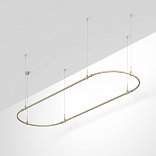 Основание ART-APRIORI-OVAL-HANG-3000x1000 (OG) (Arlight, IP20 Металл, 3 года)