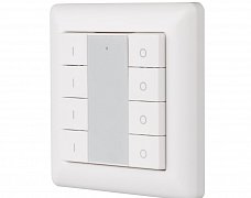 Панель Knob SR-KN9550K8-UP White (KNX, DIM) (Arlight, IP20 Пластик, 3 года)