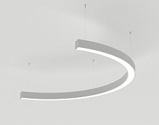 Светильник SP-LINE-HANG-ARC-C3535-D800-28W Day4000 (WHITE, 230V) (Arlight, Металл)