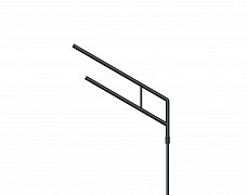 Кронштейн OXOR-SG2-1300x76-L1500 BLACK (Arlight, Сталь)
