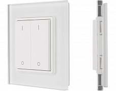 Панель Knob SR-2833K2-RF-UP White (3V, DIM,2 зоны) (Arlight, IP20 Пластик, 3 года)