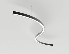 Светильник SP-LINE-HANG ARC-S3535-D1500-124W Day4000 (BLACK, 230V) (Arlight, Металл)