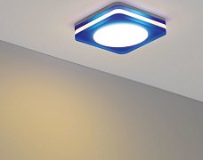 Светодиодная панель LTD-95x95SOL-B-10W Warm White (Arlight, IP20 Пластик, 3 года)