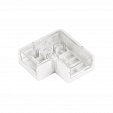 Коннектор угловой COB-MONO-8mm-2pin-STS-IP68 (Arlight, Прозрачный)