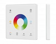 INTELLIGENT ARLIGHT Сенсорная панель SMART-RF-801-11-1G-2SC-RGB-MIX белый (3V, 2.4G) накладная (IARL, IP20 Пластик, 5 лет)