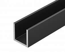 Профиль П-образный TECH-1515-3000 BLACK (Arlight, Алюминий)