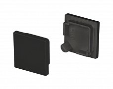 Заглушка SL-KANT-H16 SQUARE BLACK глухая (Arlight, Пластик)