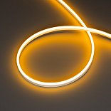 Лента герметичная HALO-SIDE-A168-6x13mm 24V Yellow (10 W/m, IP67, 2835, 5m) (Arlight, Силикон)