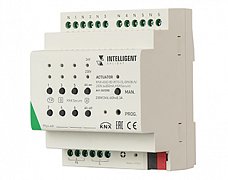 INTELLIGENT ARLIGHT Актуатор KNX-4063-82-WTO-CL-DIN (BUS/230V, 6x300mA, KNX Secure) (IARL, IP20 Пластик, 2 года)