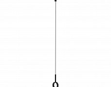 Держатель трека ART-APRIORI-HOLDER-HANG-TUBE-L1500 (BK) (Arlight, IP20 Металл, 3 года)
