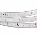 Светодиодная лента ARL-W5060PG-54-220V Green (540 LED, 10m) (Arlight, 9 Вт/м, IP67)