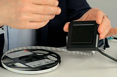 2. Подключение ленты к выключателю