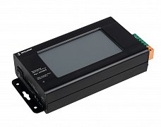 INTELLIGENT ARLIGHT Контроллер DMX-301-13-Prog (5-24V, SPI 4096 кан., ЖК-дисплей, Накладной) (IARL, IP20 Металл, 2 года)