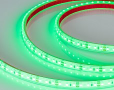 Светодиодная лента герметичная RTW-PGS-A120-11mm 12V Green (9.6 W/m, IP67, 2835, 5m) (Arlight, -)
