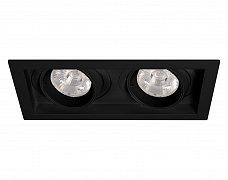 Светильник MS-VORTEX-BUILT-S210x117-2x20W Day4000 (BK-BK, 20 deg, 230V) (Arlight, IP20 Металл, 5 лет)