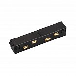Коннектор прямой MAG-ORIENT-CON-I-POWER (BK) (Arlight, IP20 Пластик, 3 года)