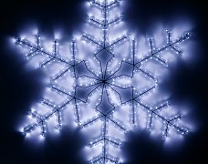 Фигура светодиодная ARD-SNOWFLAKE-M3-920x920-432LED White (230V, 27W) (Ardecoled, IP65, 1 год)