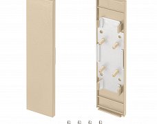 Заглушка SL-LINE-25100-DUAL GOLD CHAMPAGNE  глухая (Arlight, Пластик)