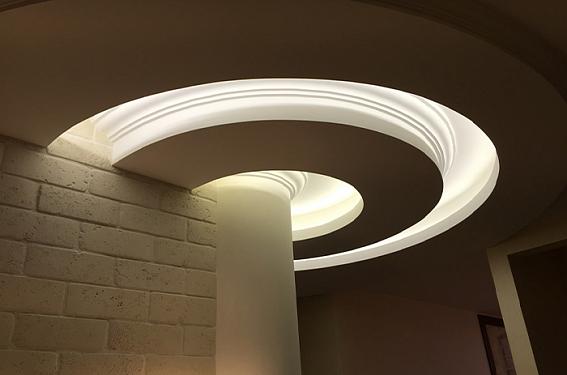 Светодиодная декоративная подсветка в интерьере квартиры