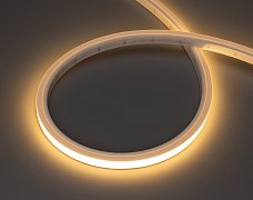 Лента герметичная NOVA-TOP-PU-A120-16x15mm 24V Warm2700 (10 W/m, IP68, 1m, wire x1) (Arlight, Полиуретан)