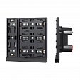 INTELLIGENT ARLIGHT Механизм панели KNX-304-22-IN Black (Bus) (IARL, IP20 Пластик, 2 года)