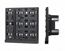 INTELLIGENT ARLIGHT Механизм панели KNX-304-22-IN Black (Bus) (IARL, IP20 Пластик, 2 года)