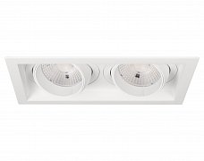 Светильник MS-VORTEX-BUILT-S250x140-2x30W Day4000 (WH-WH, 50 deg, 230V) (Arlight, IP20 Металл, 5 лет)