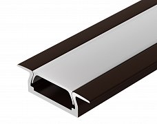 Профиль MIC-F-2000 ANOD Brown Deep (Arlight, Алюминий)