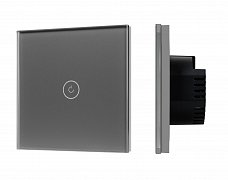 Выключатель сенсорный SWT-OMALI-S01-ZB-GR (250V, 10A, Zigbee) (Arlight, Стекло)