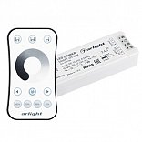 Диммер SMART-DIM-SET-RING (12-24V, 1x8A, ПДУ 2.4G) (Arlight, IP20 Пластик, 5 лет)