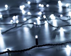 Светодиодная гирлянда ARD-STRING-PRO-10000-BLACK-100LED-FLASH WHITE (230V, 7W) (Ardecoled, IP65, 2 года)