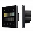 INTELLIGENT ARLIGHT Сенсорная панель SMART-DALI-301-11-1G-4SC-DT8 Черная (230V, встраиваемая, 2.4G) (IARL, IP20 Пластик, 5 лет)