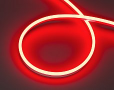 Лента герметичная HALO-SIDE-A168-6x13mm 24V Red (10 W/m, IP67, 2835, 5m) (Arlight, Силикон)